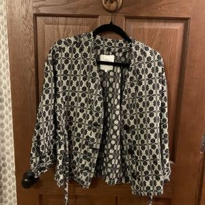 Madewell patterned jacket - S